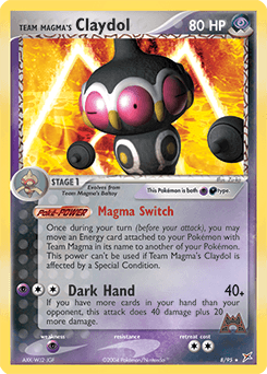 Team Magma's Claydol