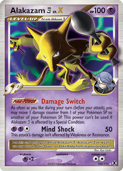 Alakazam E4 LV.X