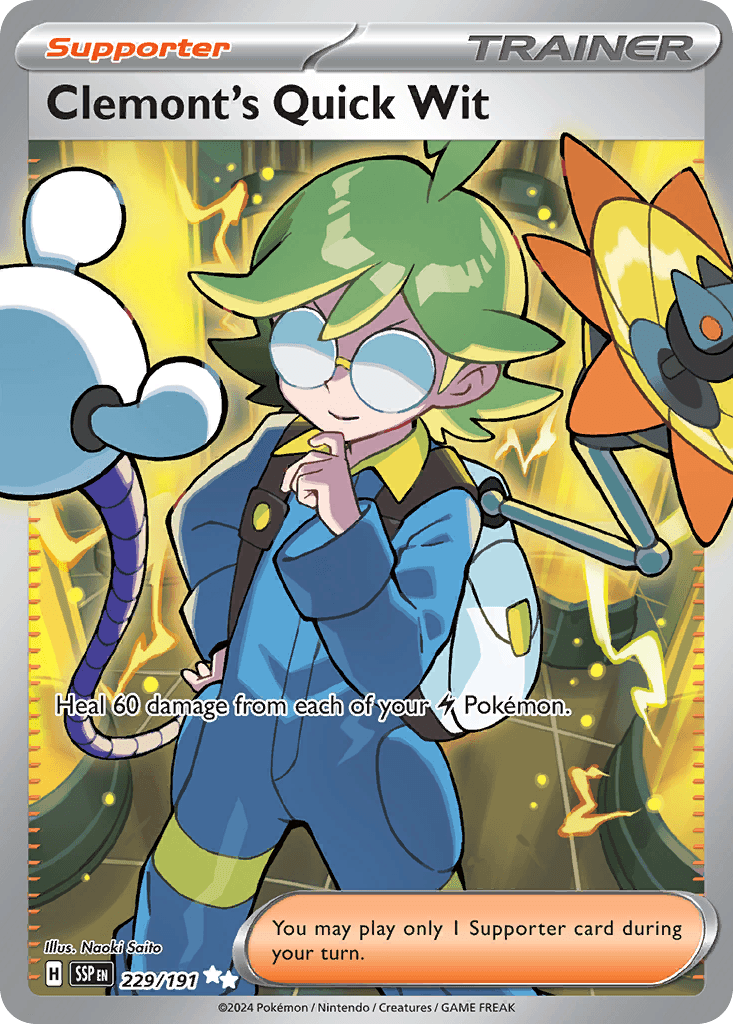 Clemont's Quick Wit